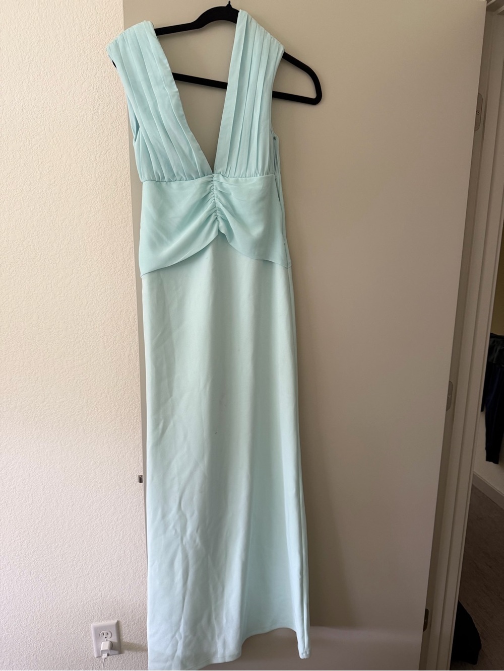 Meshki Monique Light Blue Maxi Dress - Picture 3 of 3
